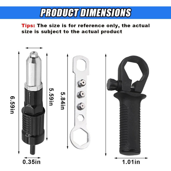Drill Rivet Gun Adapter – Cheerstash