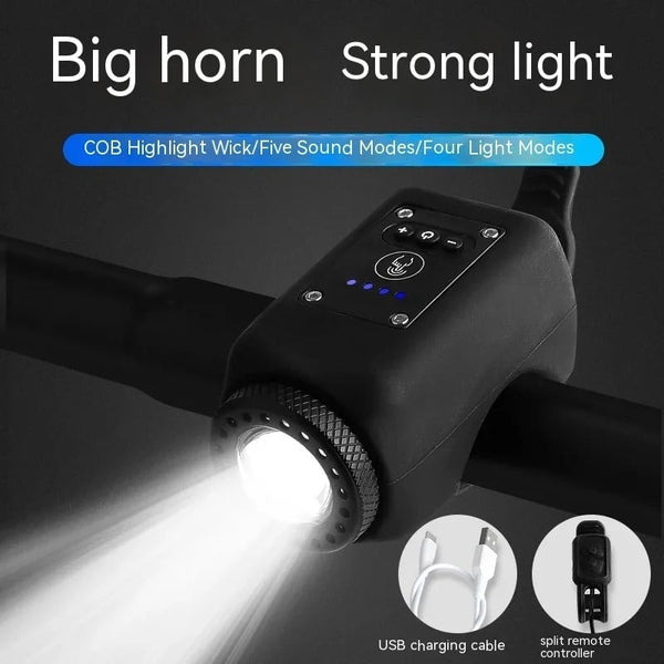Woyuosn 2-in-1 Bicycle Light and Horn