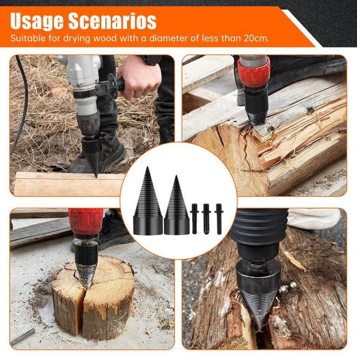 Wood Splitting Drill Bit – Cheerstash