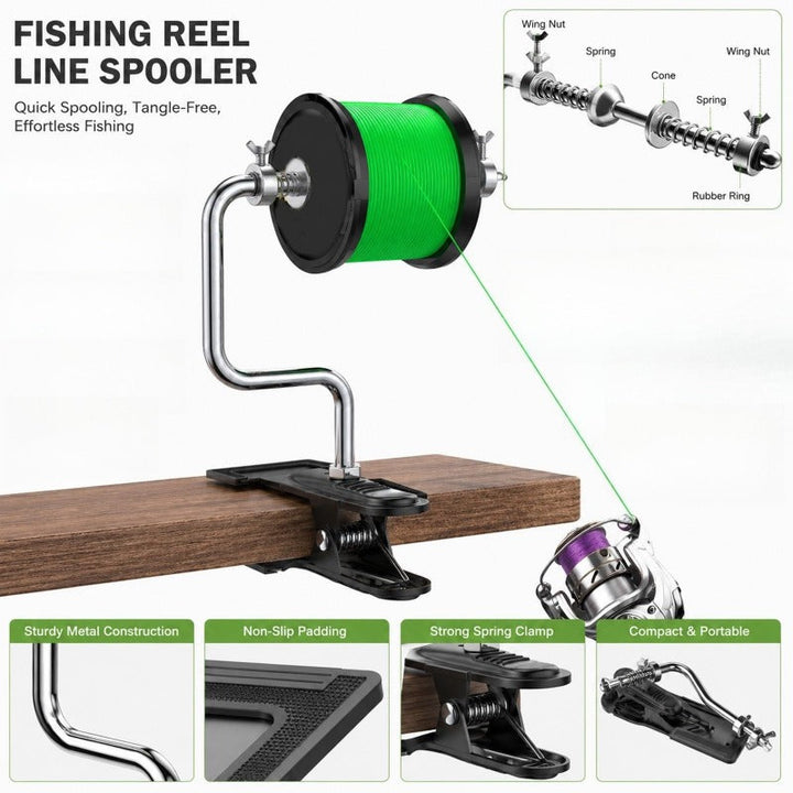 Durable Metal Clamp Spooler – Cheerstash
